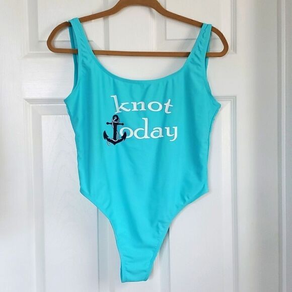Heat womans, Knot Today,one piece swimsuit, large - Picture 1 of 5